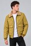 Winter Faux Leather Jacket with Fur-Trimmed Collar and Quilted Padding KMD 862_50543 - 7