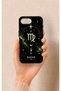 غطاء سيليكون مزخرف بتصميم مستوحى من برج العذراء، متوافق مع هاتف iPhone 16E.