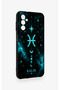 Samsung M13 Compatible Silicone Case with Pisces-Themed Pattern - 3