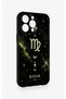 iPhone 13 Pro Max Compatible Virgo-Themed Patterned Silicone Case - 3