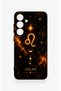 Samsung S25 Plus Compatible Leo Zodiac-Themed Patterned Silicone Case - 2
