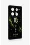 Infinix Note 40 Pro Compatible Virgo-Themed Patterned Silicone Case - 3