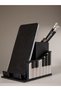 3D-Printed Desktop Organizer with Piano Key Design, Phone Stand, and Pen Holder BZELDR05 - 3