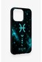 iPhone 13 Pro Compatible Silicone Case with Pisces-Themed Pattern - 3