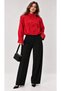 Cropped Trench Coat with Double-Breasted Button-Front Design