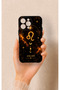 iPhone 13 Pro Max Compatible Leo Zodiac-Themed Patterned Silicone Case