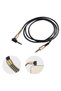 3.5mm Aux Cable Jack Male to Male L Type 1 Meter Audio Transfer Cable (5496) - 5