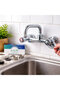 SWIVEL SPOUT ACEM CLASSIC KITCHEN SINK FAUCET, WALL-MOUNTED (5496) - 2
