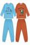 Girls' and boys' jersey pajama sets