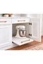 Cabinet Organizer, Cabinet Shelf, Shelf with Telescopic-Track Drawers, Sliding Pot and Plate Organizer for Kitchen Cabinets, Particleboard Shelf 50x50 cm - 2