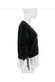 WOMEN'S PREMIUM LACE Ruched Detail Sleeve Knit Cardigan - 7