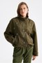 Suede Jacket with Belted Collar and Embellished with Stones 10753 - 2