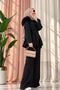 Fur-Trimmed Scuba Set with Zip Detail