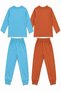 Girls' and boys' jersey pajama sets - 2