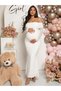 Rochie maxi, alb