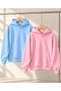 Unisex Set of Two Basic 100% Cotton Hooded Sweatshirts - 2