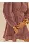 Rochie mini, roz - 7
