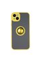 Apple iPhone 14 Case Montreal Ring Silicone Cover - Yellow