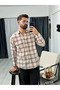 Men's Plaid Cotton Shirt - 3