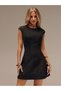 Rochie mini, negru - 7