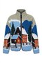 Blue/Navy - Winter Zipper Teddy Jacket Blue/Navy