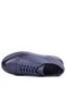 - Genuine Leather Lace-Up Navy Blue Men's Casual Shoes - 115-K678 - 7