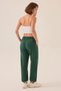 x Melodi Green Cotton Loose Fit Jogger Pants New Reversible - 3