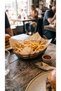 Luxury Thermoplastic-Coated Oval Metal Serving Basket for Cafes and Restaurants—Potato and Bread Serving Plate and Bowl - 3