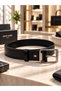 100% Genuine Leather Black Men's Sports Belt – Stylish and Modern Design - 6