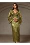Rochie maxi, verde - 3