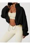 Pulover cu fermoar, negru - 4