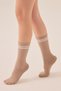 3 Pairs of Multicolored Cotton Long Unisex Crew Socks - 6