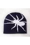 SPECIAL EDITION TARANTULA PRINT 100% Cotton 3-PLY FULL-WINTER LARGE SIZE MEN'S GOTHIC SWEAT BEANIE. THIS PRODUCT IS NOT MADE OF WOOL