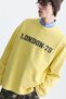 Textured London-Printed Sweatshirt - 4