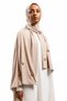 Stretchable Jersey Hijab with Handmade Stone Details