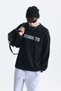 Textured London-Printed Sweatshirt - 2