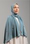 Stretchable Jersey Hijab with Handmade Stone Details - 2