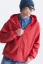 Textured Hooded Sweatshirt with Zipper - 3