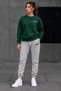ZERO-NECK BRUSHED INSIDE CHARDON TRACKSUIT—SEASONAL, ORIGINAL PRINT, WOMEN'S/MEN'S UNISEX STYLE