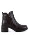 2700 Genuine Leather Women's Casual Boots—Brown - 3