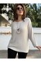 Italian Round-Neck Basket-Weave Textured Knit Stone - 4
