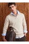 Quality Pieces from Çelebi Store Devrik Roba Collar Wool Blend Men's Knitwear Sweater - 2