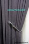 Ghost System Metal Plexiglass Curtain Rail Bracket for Mounting on a Curtain Rail