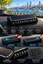 In-Car Parking Number Holder—Slides Left and Right, Hides Away, Glow-in-the-Dark, Black - 5