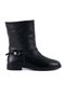 5389 Genuine Leather Women's Casual Boots—Black - 3