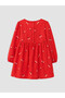 Flower-Print Girls' Gabardine Dress from Freezen Store - 5