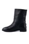 5389 Genuine Leather Women's Casual Boots—Black - 4