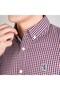 Men Slim Cotton Embroidered Oxford Shirt - 3
