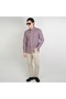 Men Slim Cotton Embroidered Oxford Shirt - 2