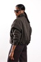 Brown Plaid Coat 19246 - 5